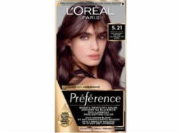 L’Oreal Paris L'Oréal Paris L'Oréal Preference barva na vlasy 5.21 studená iridescentní světle hnědá