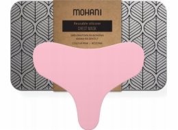 NoName MOHANI_Opakovaně použitelná silikonová maska na krk růžová
