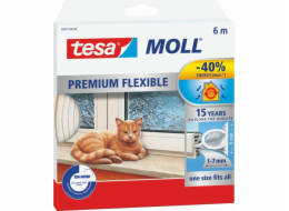 Tesa tesamoll silikonové těsnění 6m x 9mm, bílé