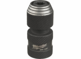 Milwaukee MILWAUKEE IMPACT ADAPTÉR ČTYŘHRANNÝ 3/8 x 6HR 1/4