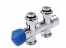 Schlosser Termostatický ventil DN15 3/4 x 1/2 GZ x GZ přímý leštěný chrom (90481508521)