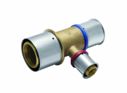 KAN-therm Press mosazné tričko s lisovaným kroužkem 50×4/40×3,5/50×4 K-081106