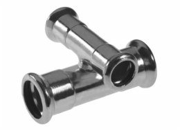 KAN-therm Příčný kus 90° průchozí 22x15x22x15mm ocel - 620290.0