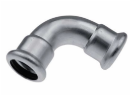 KAN-therm Lisované koleno 90° 42 mm nerezová ocel - 6190250