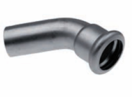 KAN-therm Lisované koleno 45° 42mm nerezová ocel - 6190162