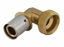 KAN-therm Koleno GZ Press 90° s lisovaným kroužkem 25x2,5 G1 K-901002