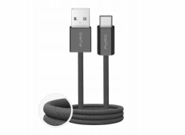 Puro Kabel USB-A - USB-C 1,5 m černý (8018417498787)
