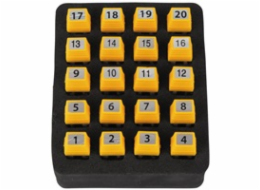 KLEIN TOOLS - VDV Scout® Pro Max Tester s přijímačem Set - 20x RJ45, 20x F-konektor