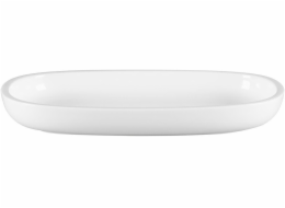 Orion STONE Talíř 23x15 cm bílý