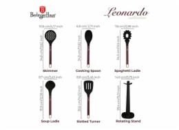 Sada kuchyňského náčiní ve stojanu 6 ks Leonardo Collection BH-8620