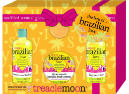 Milton Dárková sada TREACLEMOON The Best of Brazilian Love (sprchový gel + tělový balzám + tělová mlha + koupelová bomba) 1 balení - 4 ks.