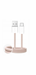 Puro Kabel USB-A - USB-C 1,5 m béžový (8018417498770)