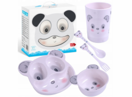 Bocioland Sada náčiní BL563-5dílná s motivem pandy