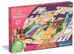 Clementoni CLE DISNEY interaktivní puzzle koberec Princezny 16685
