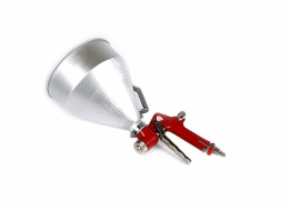 Silver Stříbrná sádrová pistole, stříbrná kovová nádrž (10520) - EX10520