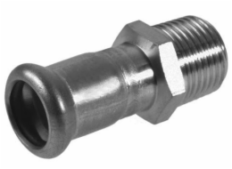 KAN-therm Lisovaný konektor 54x2 vnější závit nerezová ocel - 6190745