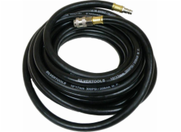 Silver Stříbrná pneumatická hadice na roli 15 m (10553-15)