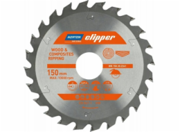 Norton KRUHOVÁ PILA NORTON 150 mm x 30 mm x 24 oz DŘEVO A KOMPOZITY ATB (2,6 / 1,6)