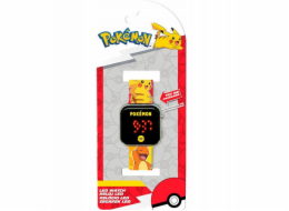 KIDS Dětské digitální LED náramkové hodinky pro děti / Pokémon Pikachu / Pok4435