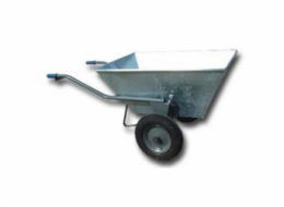 NoName Pozinkovaný krmný vozík 160L