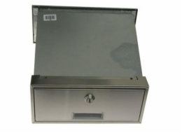 NoName Poštovní schránka k montáži na zeď, přední strana z nerezové oceli