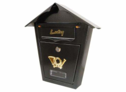 NoName Starožitná šedá poštovní schránka SD1