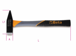 Beta Tools zámečnické kladivo s plastovou rukojetí 1 kg 360 mm (1370T/1000)