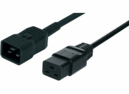 Roline Napájecí kabel EC320/C19-C20, 16A/250V, 3m, černý (19.08.1563)