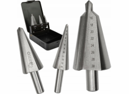 Geko Sada plynulých vrtáků vrtačka 3dílná 3-30 mm (kovová krabička) (50)