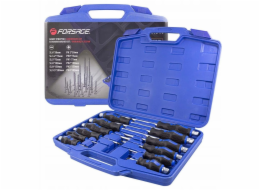 Forsage Sada magnetických rázových šroubováků , 12dílná (SL: 6,0x38, 3,2x75, 5,0x75, 6,0x100, 8,0x150, 9,5x2)