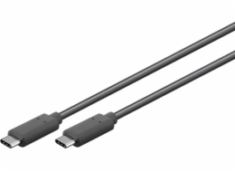 MicroConnect Kabel USB USB-C - USB-C 3 m černý (USB3.1CC3)
