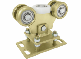 Zabi Úzký nastavitelný houpací vozík s 5 kovovými kolečky pro profily 80x80 mm, stěna 5 mm WR-5M-80M