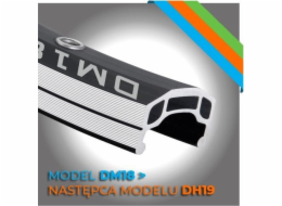 Alexrims Ráfek MTB/Trekking DM18, V-brzda, zúžení 16 mm, 29 622x18, 32 děr, černý, hmotnost 600 g