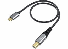 FiiO Kabel USB-C - USB-B 0,5 m, černý