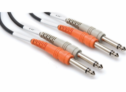 Hosa Kabel Jack 6,3 mm x2 - Jack 6,3 mm x2 2m černý (CSS-202)