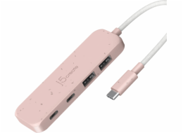 j5create USB HUB USB-C NA 4 PORTY