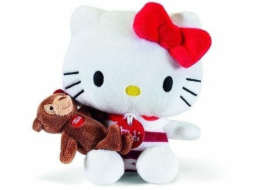 Trudi Plyšová hračka Hello Kitty s medvídkem XS