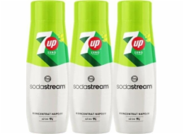 Sodastream 3 x 7Up Zero cukrový sirup 440 ml