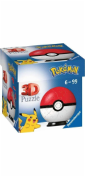 Ravensburger Polska Puzzle 54 dílků 3D míček, Pokémon červený
