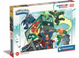 CLEMENTONI Delione Super Color DC Super Friends 26066 60 dílků