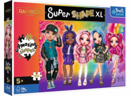 Trefl Puzzle 104 dílků XL Super Shape Stylish Rainbow High