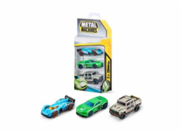 ZURU Metal Machines Auta, sada 3 kusů, série 2
