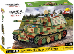 Cobi Klocki Panzerjager Tiger (P) Bloky slonů