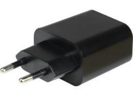 Inter-Tech Ladegerät PD-2020, USB-C Charger (schwarz, ohne Kabel, PD 20 Watt, Quick-Charge 3.0)
