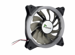 Inter-Tech Argus RS-051 RGB 120x120x25 (černá, 120 mm)