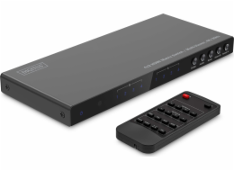 Digitus HDMI Matrix Switch / Multi-Viewer 4x2, HDMI Switch
