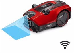 Einhell Power X-Change Mähroboter FREELEXO CAM PLUS 600 (rot/schwarz, Li-Ion Akku Plus 4,0Ah, Kamera + Sensor)
