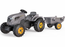 Simba-Dickie Traktor Stronger XXL mit Anhänger (anthrazit)