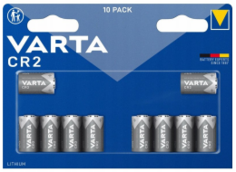 Varta Lithium Cylindrical Batterie CR2 3V, CR15H270 (10 Stück)