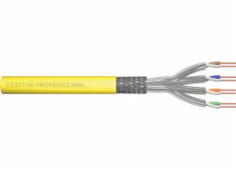 Digitus Professional Cat.7a S/FTP Verlegekabel simplex (gelb, 500 Meter Trommel)